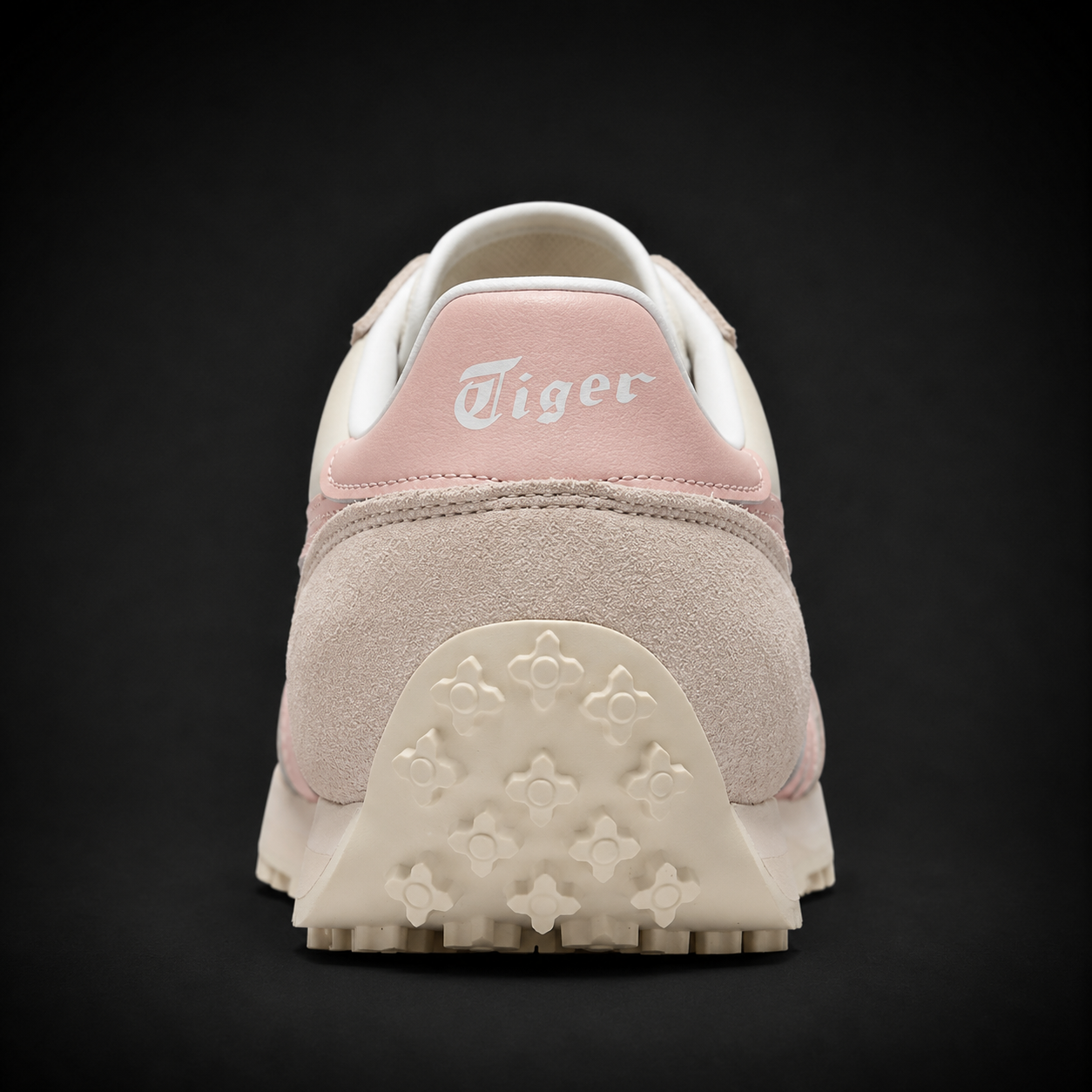Onitsuka Tiger Cream Ginger Peach, vista trasera — Crazy!Duck Hype