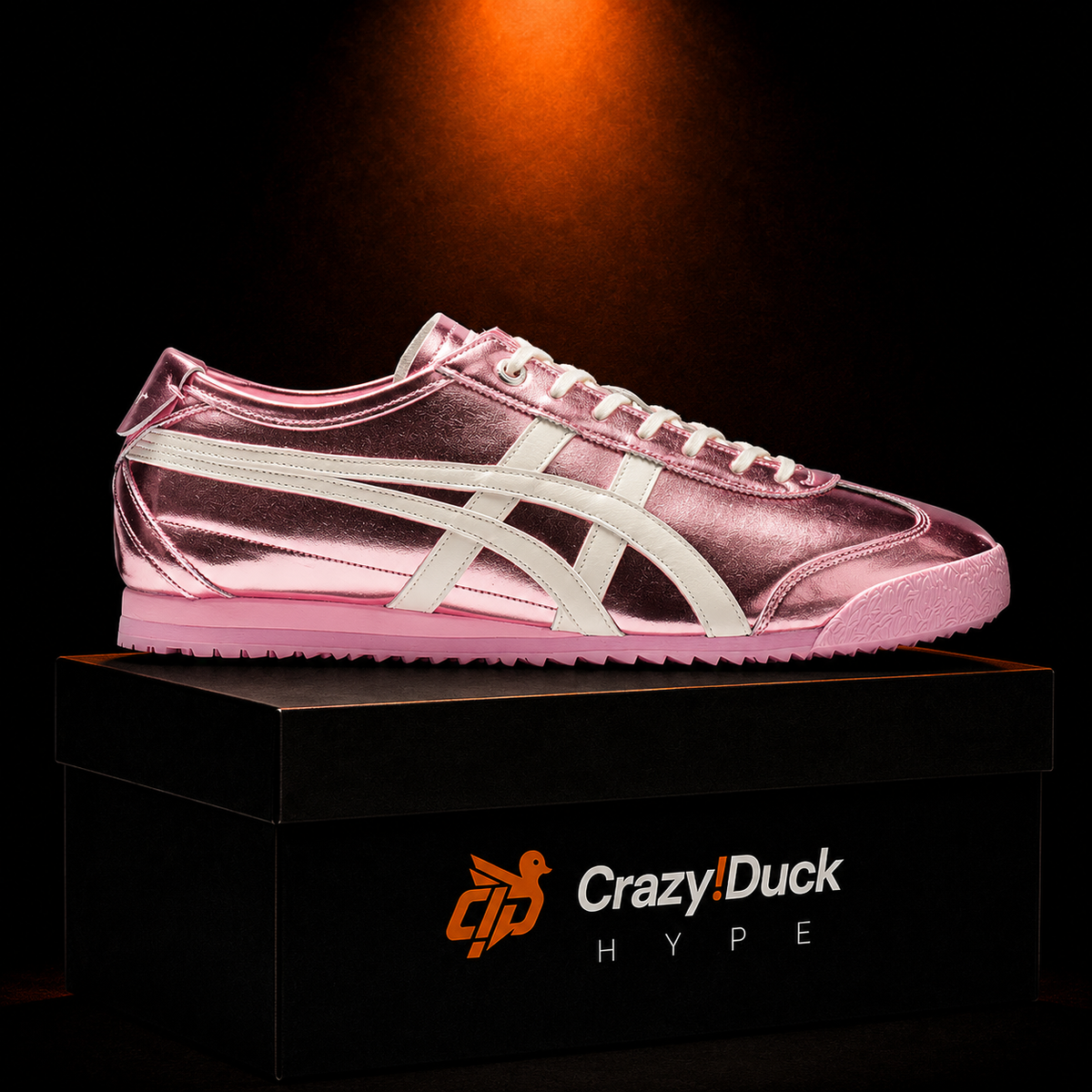 Onitsuka Tiger México 66 SD Crystal Pink Cream con empaque — Crazy!Duck Hype