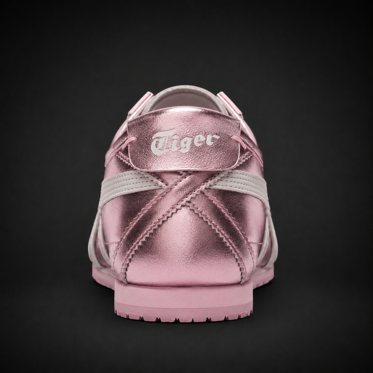 Onitsuka Tiger México 66 SD Crystal Pink Cream, vista trasera — Crazy!Duck Hype