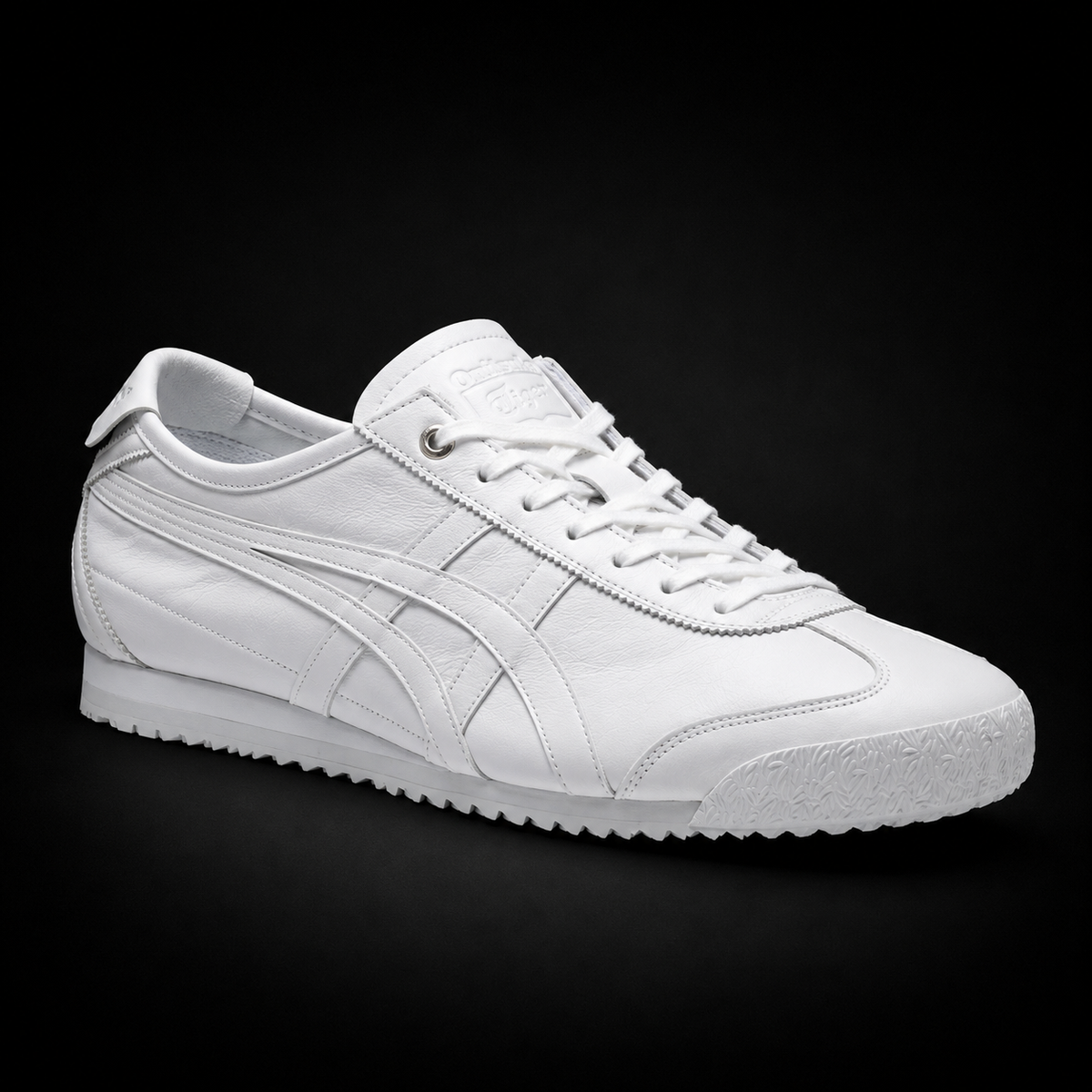Onitsuka Tiger México 66 SD White, vista frontal — Crazy!Duck Hype