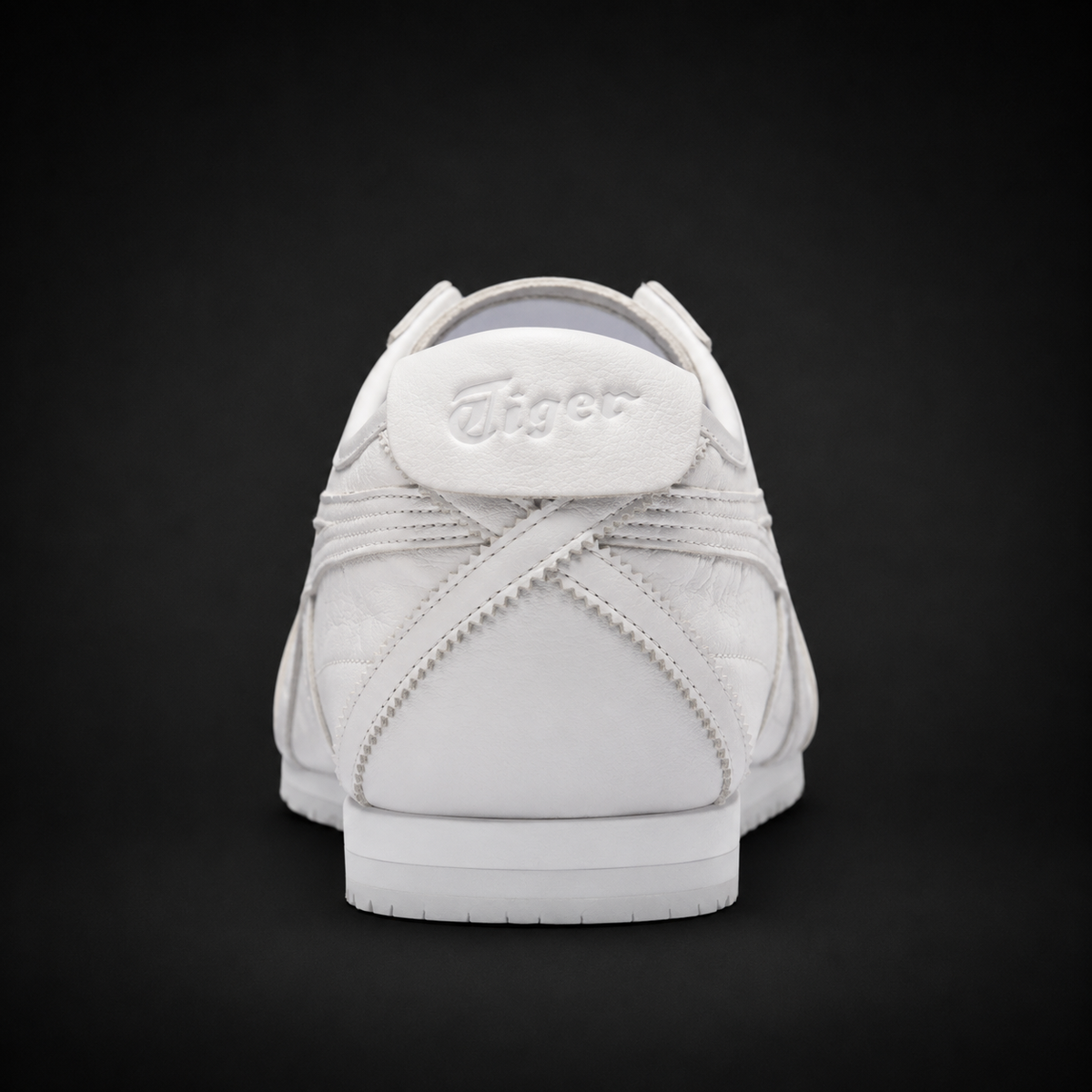 Onitsuka Tiger México 66 SD White, vista trasera — Crazy!Duck Hype