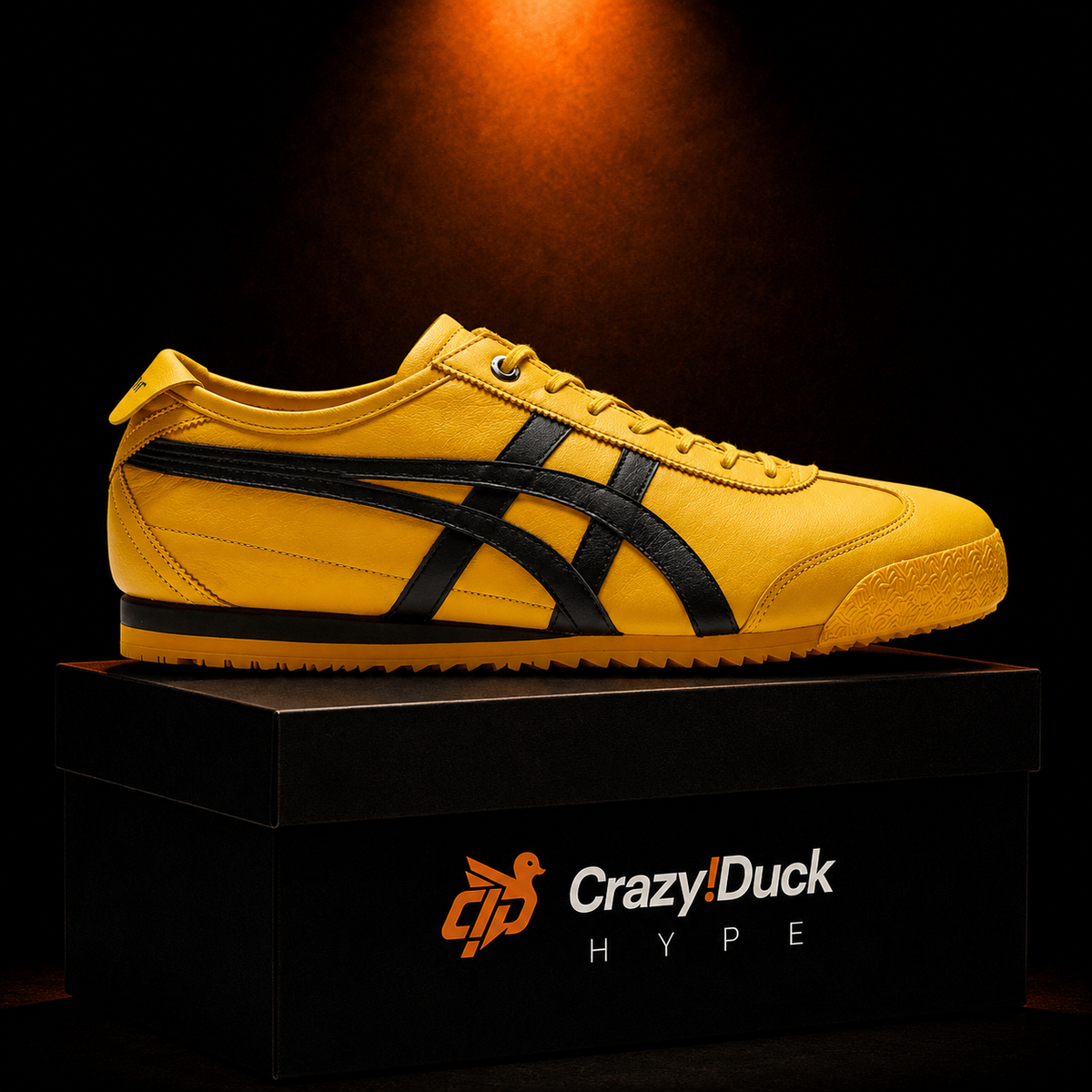Onitsuka Tiger Mexico 66 SD Yellow Black con empaque — Crazy!Duck Hype