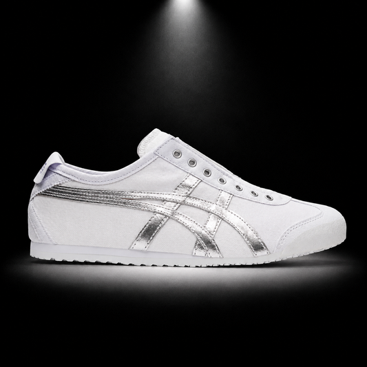 Onitsuka Tiger México 66 White Pure Silver, vista lateral — Crazy!Duck Hype