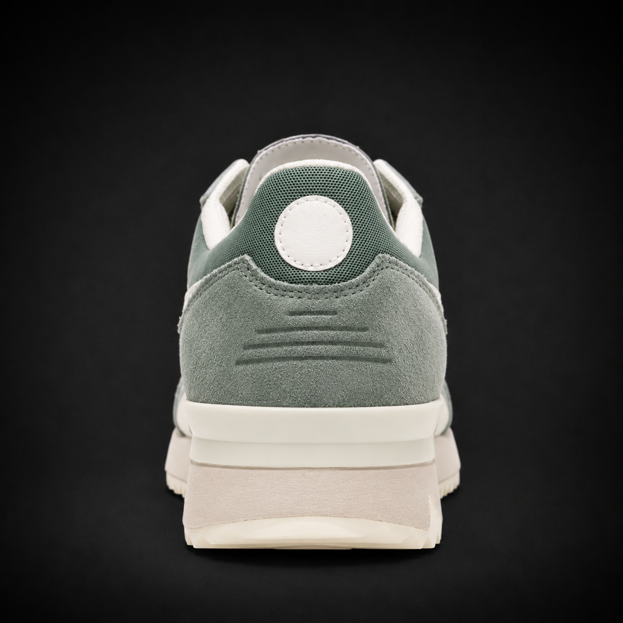 Onitsuka Tiger Monument Blue Cream, vista trasera — Crazy!Duck Hype