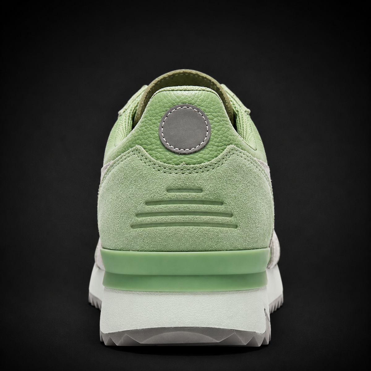 Onitsuka Tiger Verdigris Green Cream, vista trasera — Crazy!Duck Hype