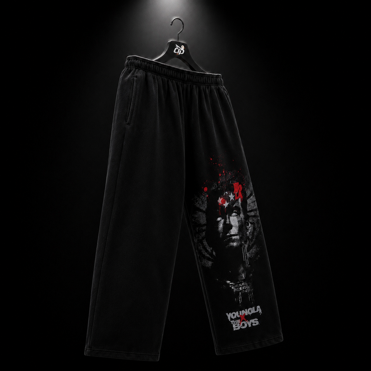 YoungLA 2036 The Boys Sweats Homelander Graphic, vista completa — Crazy!Duck Hype