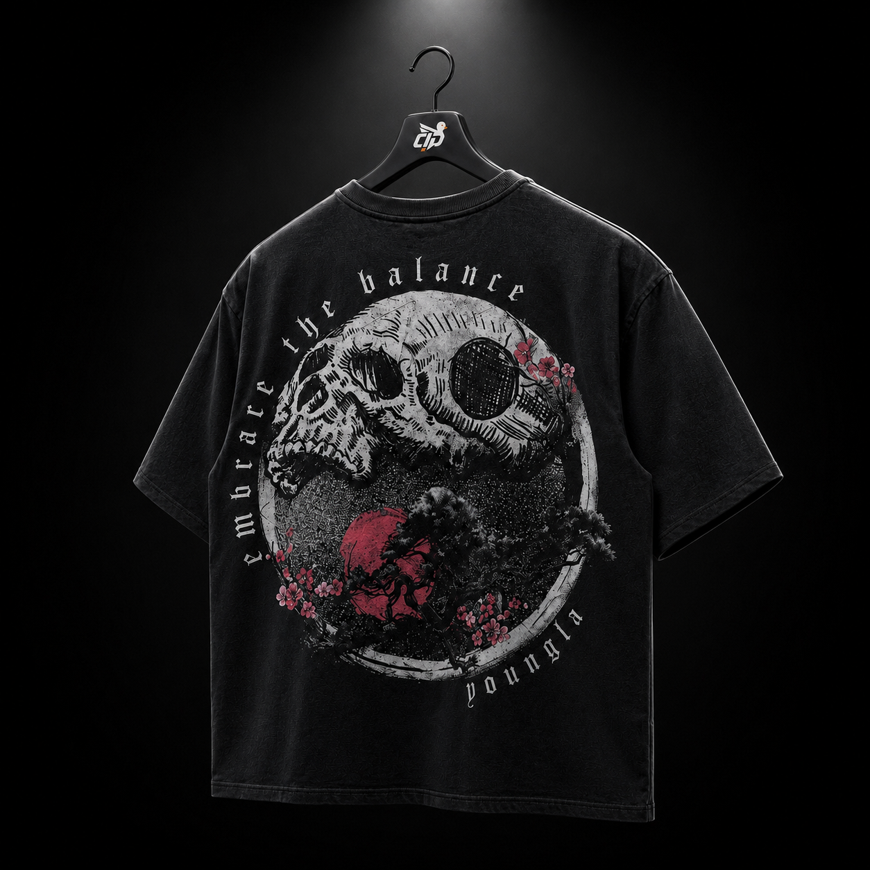 YoungLA 4208 Yin-Yang Eternal Balance, vista trasera — Crazy!Duck Hype