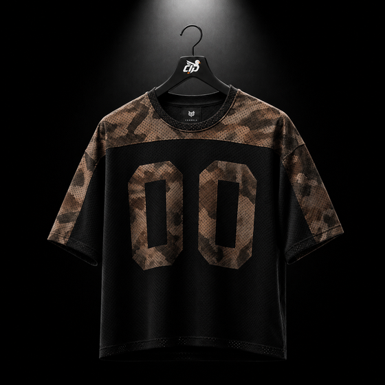 4237 - Double-Zero Jersey - Black Tree Camo