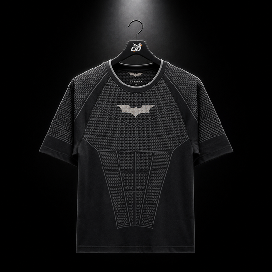 4259 - Batman Compression Tees - Black