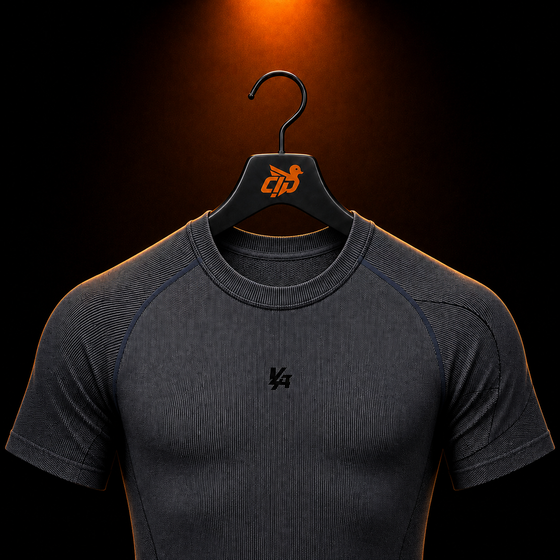 4339 - Forme Compression Tees - Grey