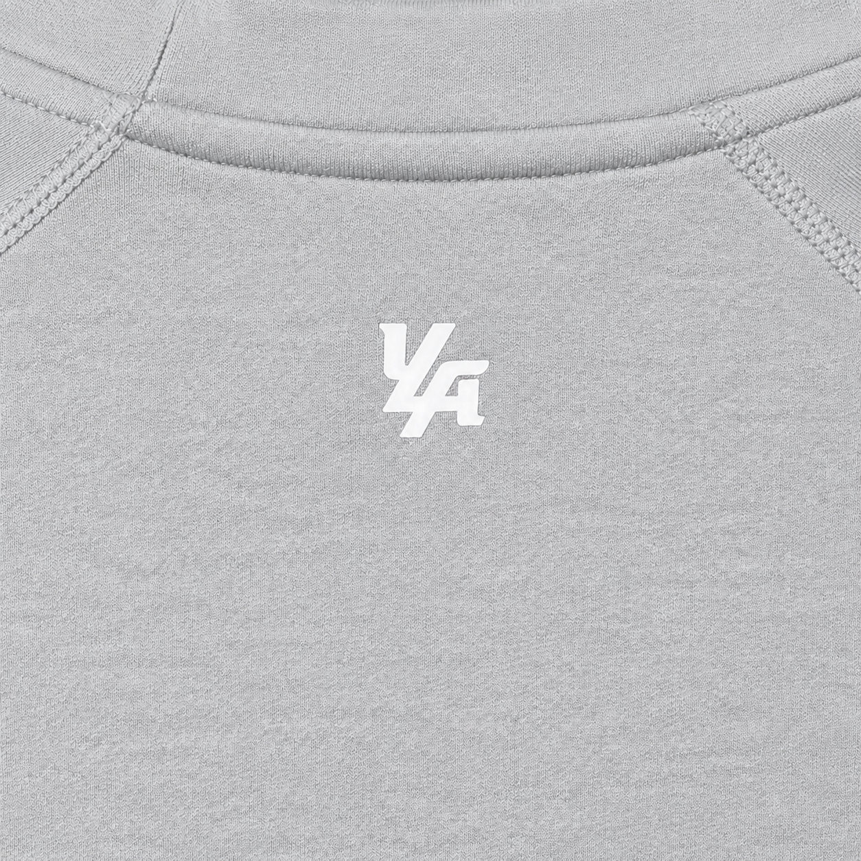 YoungLA 475 Supervillain Compression Tees Grey, detalle de espalda y material — Crazy!Duck Hype