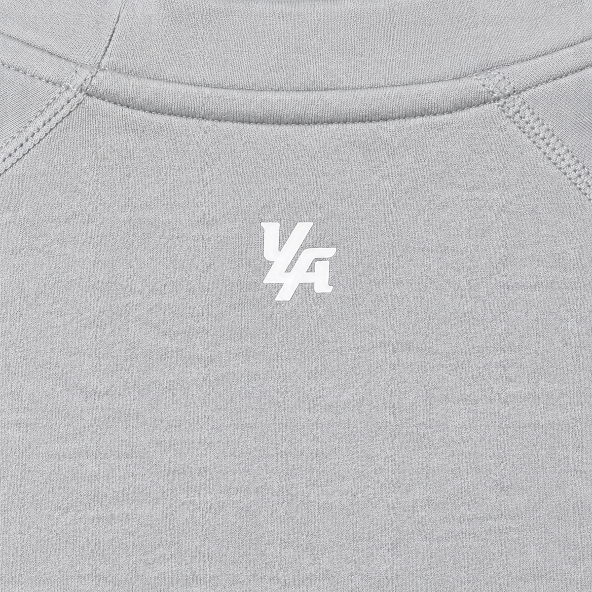 YoungLA 475 Supervillain Compression Tees Grey, detalle de espalda y material — Crazy!Duck Hype