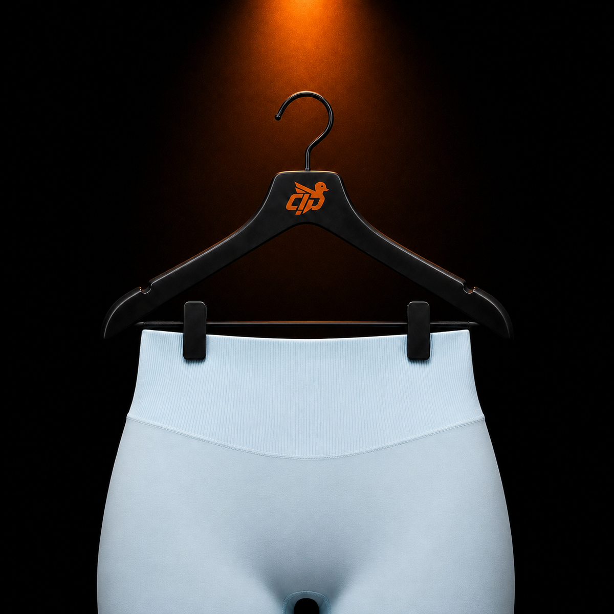 YoungLA W164 Core Luxe Shorts Seafoam Blue con presentación de producto — Crazy!Duck Hype