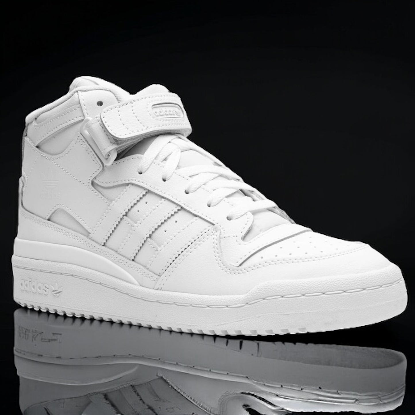 Adidas Forum Mid "Triple White"