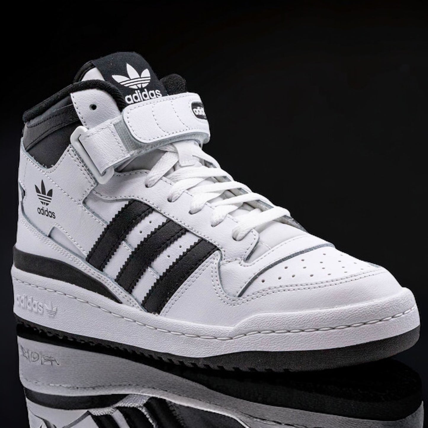 Adidas Forum Mid "White/Black"