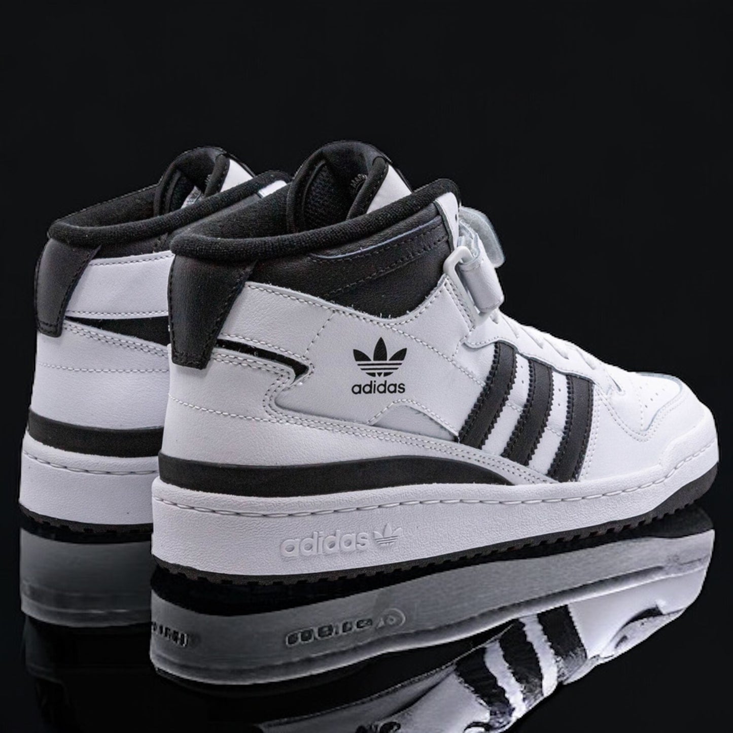 Adidas Forum Mid "White/Black"