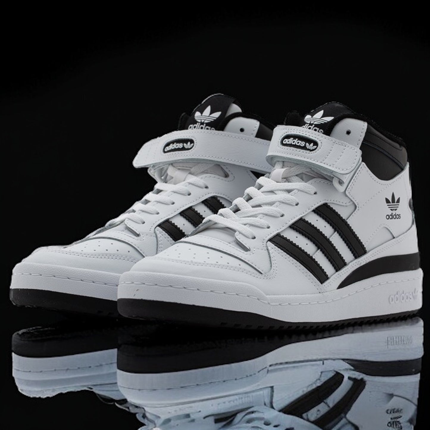 Adidas Forum Mid "White/Black"