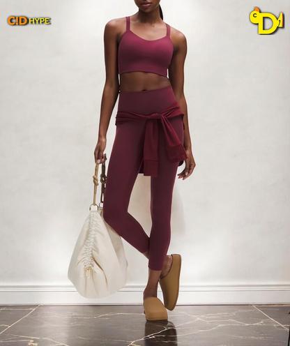 Lululemon Align High-Rise Pant 25" "Burgundy Bay"