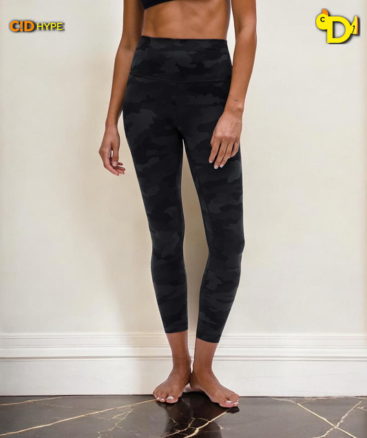 Lululemon Align High-Rise Pant 25" "Heritage 365 Camo Deep Coal Multi"