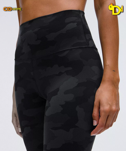 Lululemon Align High-Rise Pant 25" "Heritage 365 Camo Deep Coal Multi"