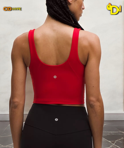 Lululemon Align Tank Top Light Support, A/B Cup "Oxford Red"