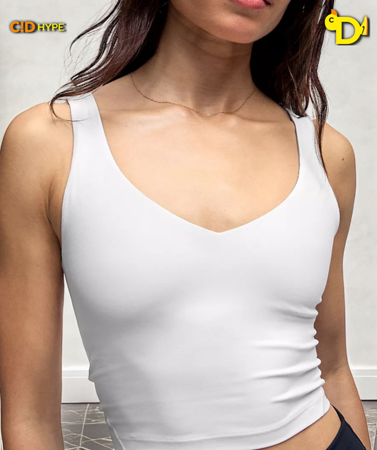 Lululemon Align Tank Top Light Support, A/B Cup "White"