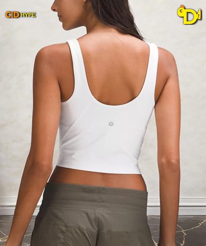 Lululemon Align Tank Top Light Support, A/B Cup "White"