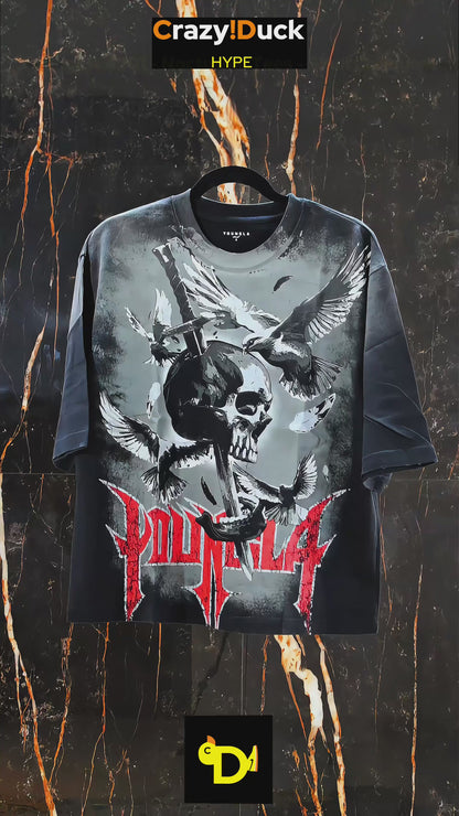 4201 - Nocturnal Tees - Skull Conquest
