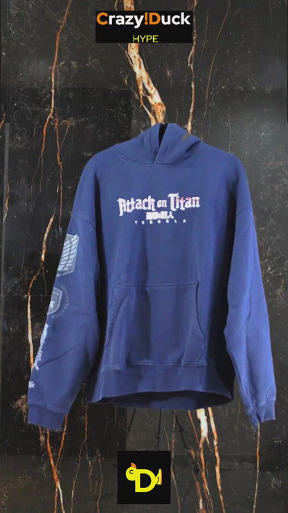 5129 - AOT x YLA Pullover Hoodies - Wings of Freedom