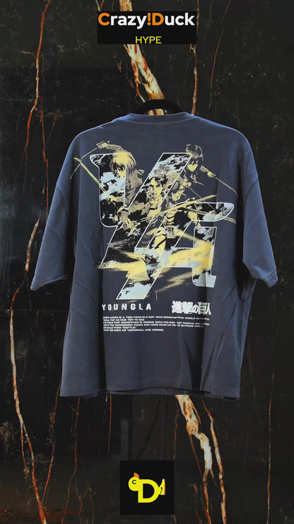 4186 - AOT x YLA Cropped Tees - The Trio