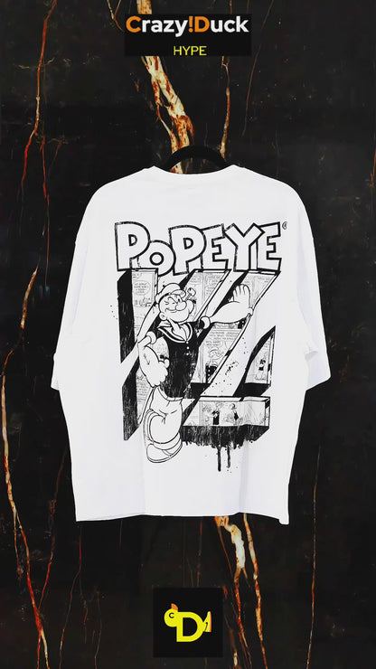 4195 - Popeye Tees (White)