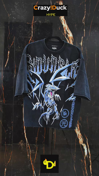 4123 - Yu-Hi-Oh! Tees - Blue Eyes