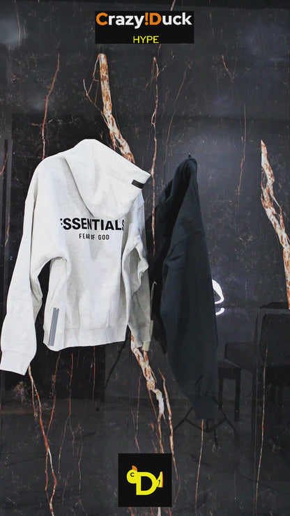 Fear Of God Essentials Hoodie "Jet Black"